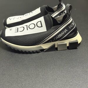 Dolce & Gabbana Monochrome Slip-On Sneakers